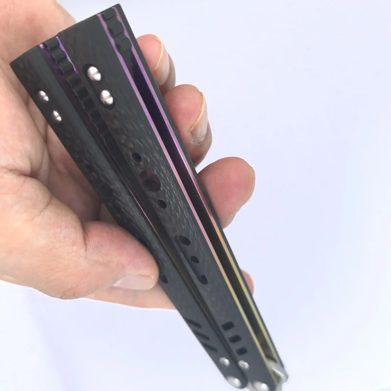 TITUS  Rep Replicant  carbon fiber +Titanium Handle+888 blade