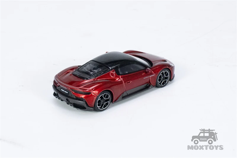 BBR 마세라티 MC20 로소 빈센트 레드 다이캐스트 모델 자동차, 1:64