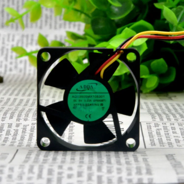 

Adda Ag03505mx105301 3.5cm 5V 0.22a 3510 Graphics Card Switch Mute Fan
