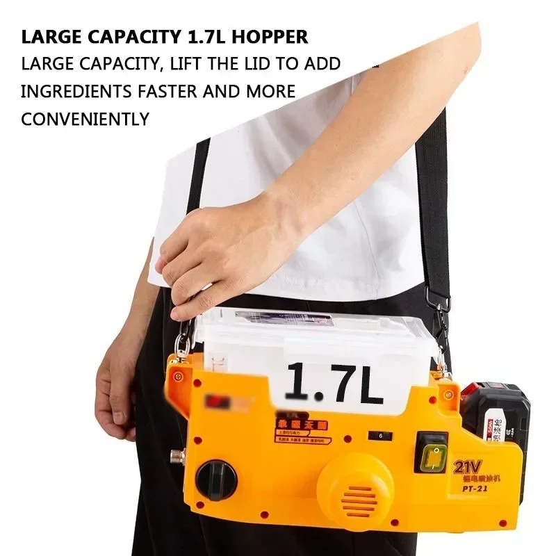 

Handheld Sprayer Paint Coating High-Voltage Airless Lithium Battery Charging Convenient First Hot Sale Best Seller