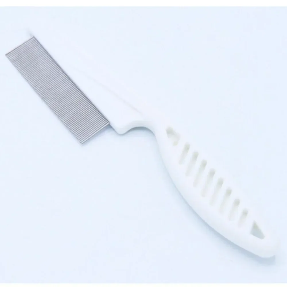 1PC Cat Dog Flea  Mouth Hair Comb Teeth Row Comb Eye Clean Face To Float Hair Needle Comb Pet Supplies Pet Hair Remover