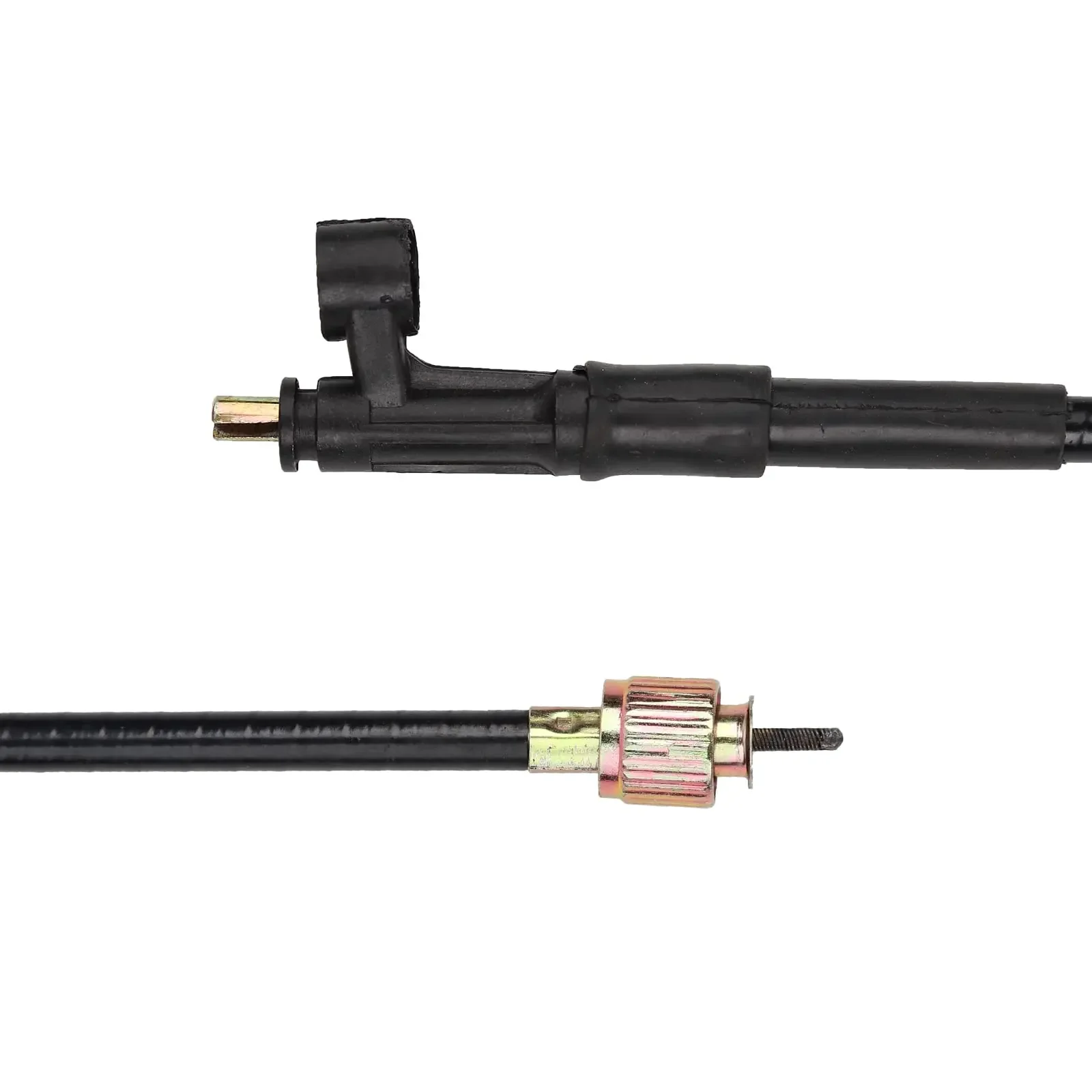 

Motorcycle Speedometer Drive Gear with Cable Kit 12mm Axle Hole Scooter Speedometer Drive Gear with E-100cm Speedometer Line Fit