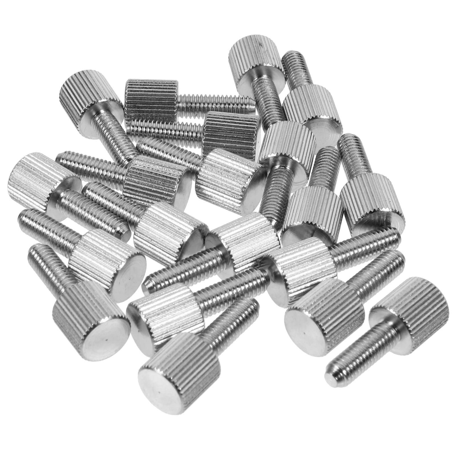 

Knurled Thumb Screws Nickel-plated Iron Computer Case Supplies Chassis Hardware Practical Screw Anti-static Durability Easy