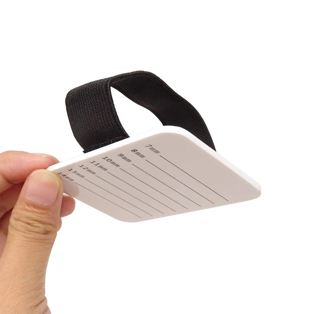 Fake Eyelash Tray Strip Stand Lashes Holder Pad Card Individual Eyelash Extensions Hand Plate Grafting Stand Palette Tool 7-14mm