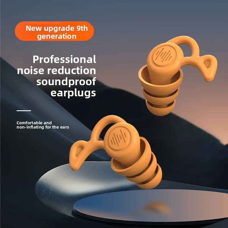 

Earplugs for sleep, super sound insulation for ears,learning to reduce noise while sleeping at night,quiet snoring prevent noise