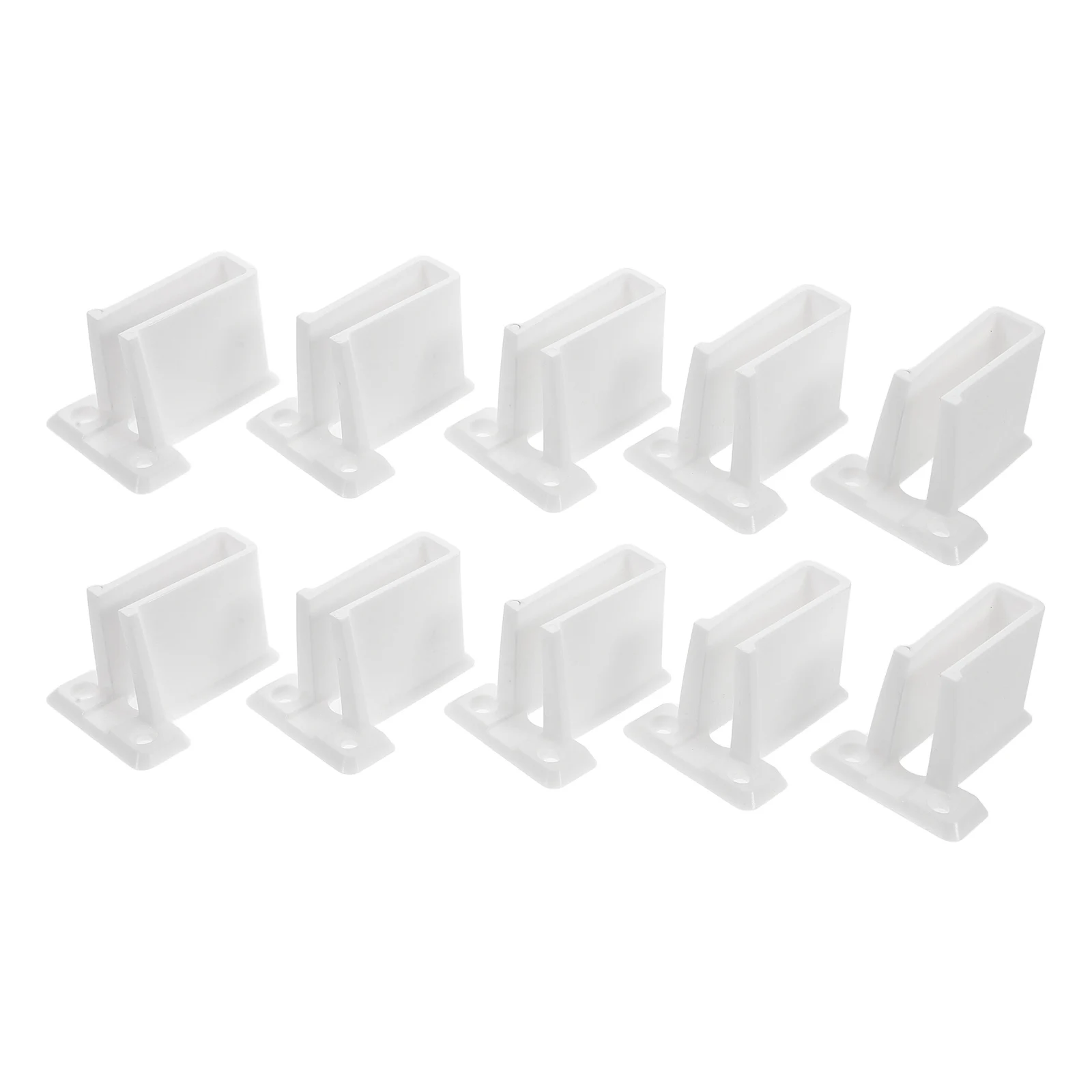 

10 Pcs Door Lock Retainer Camper Window Latch Replacement Car Knob for Rv Accessories Abs Locking Bracket