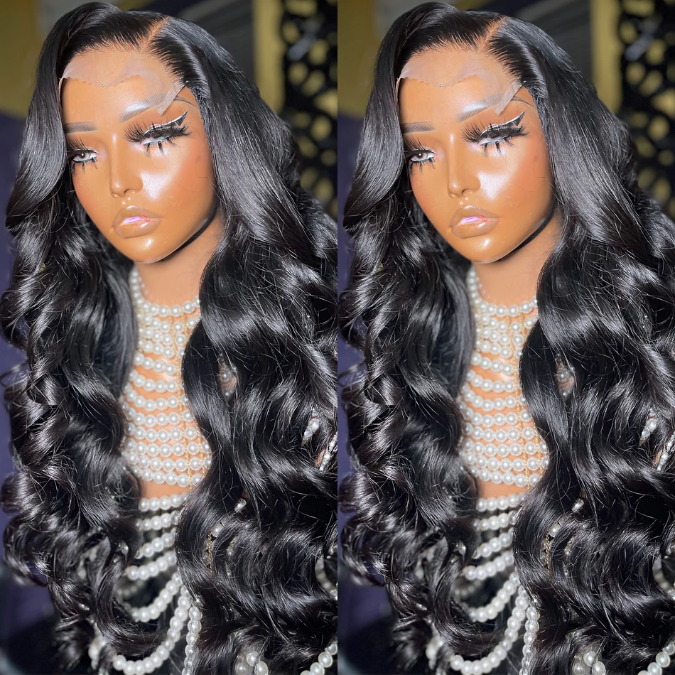 30 36 Inch Brazilian Body Wave 13x4 HD Transparent Lace Front Wig 13x6 Human Hair Lace Frontal Wigs 250% Remy For Women