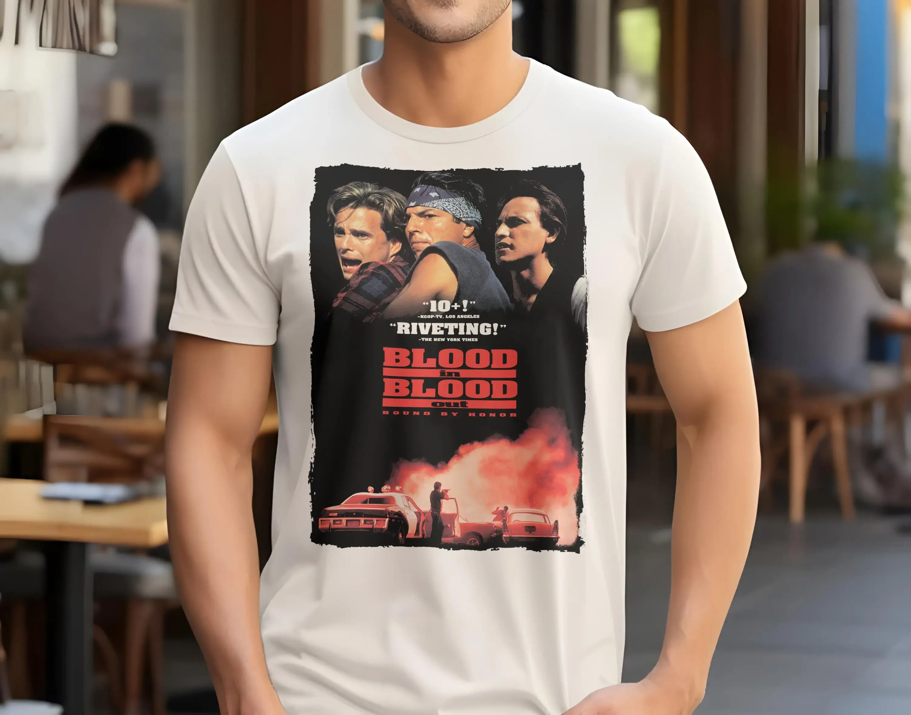Bound by Honor V1 Vintage Movie Poster T Shirt 8 Colors Film Lover All Sizes S 5XL