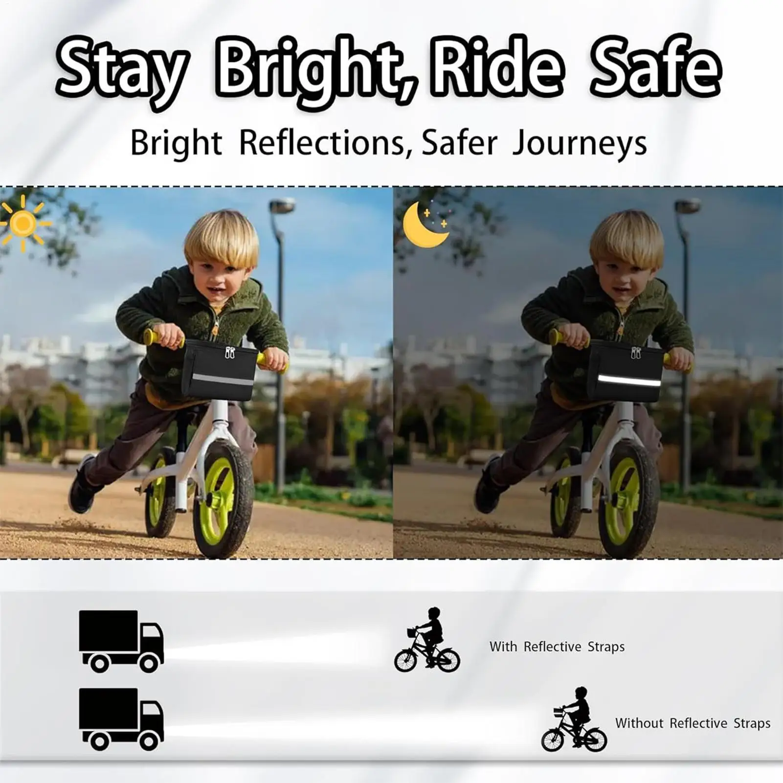 

Bike Basket Front Waterproof Large With Clear Phone Pocket Waterproof Storage Electric Bike Basket For Road Mountain Electric