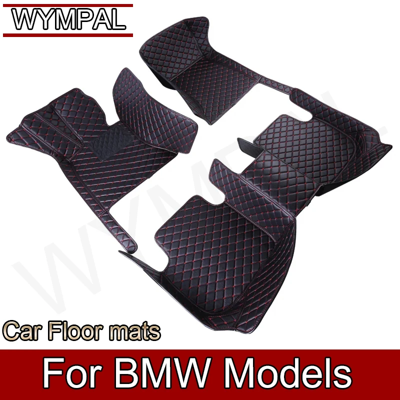 Car Floor Mat For BMW 3 GT F34 6 Series X3 E83 X6 G06 I3 I01 X5 F15 ZS E89 X5 E53 X6 F16 X7 G07 X3 F25 Z4 X3 G01 Car Accessories