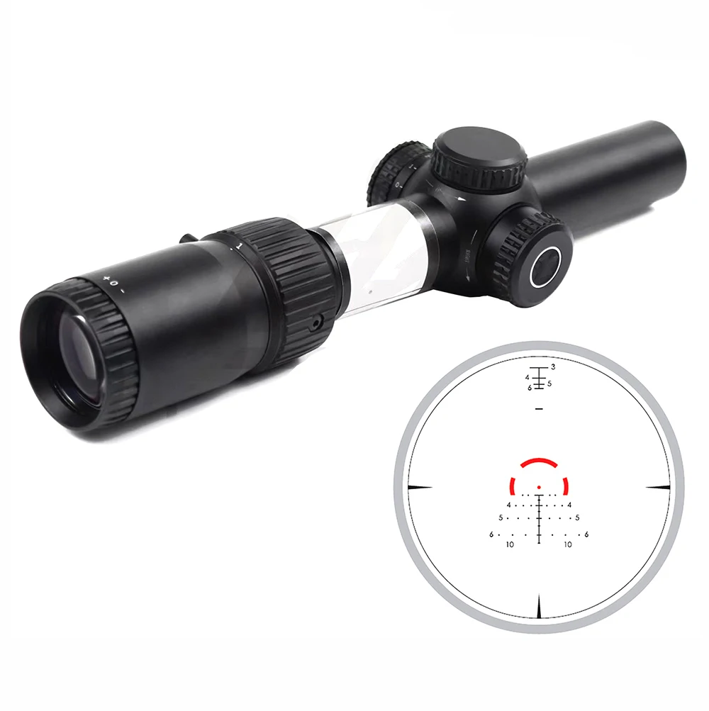 yyhc 100% Original Tactical Optics 1-6x24 Second Focal Plane Telescope 30mm Tube Hunting Accessoires