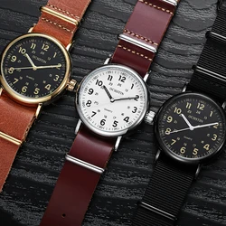 OCHSTIN Outdoor Men Watch Genuine Leather Military Sports Analog Quartz Wristwatch Waterproof Business Man Clock montre homme