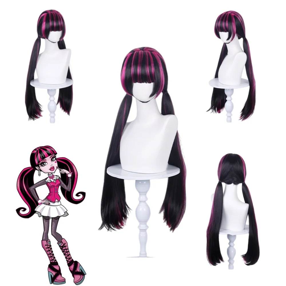 アニメ-ドラキュララ-コスプレウィッグ-アニメコミック-ドラキュララ-衣装に合うウィッグ-ローズネット