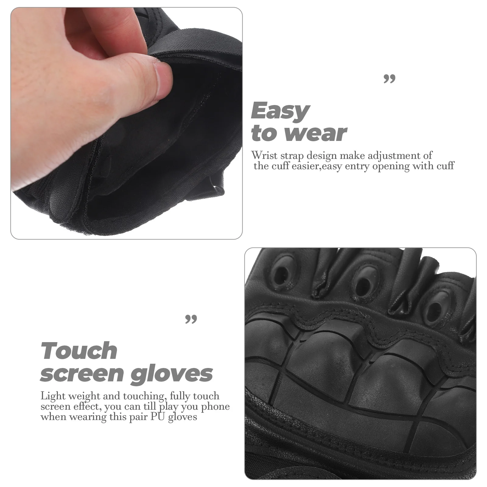 

Motorcycle Gloves Mountain Bike Biking Men Riding Mens Bicycle for Biker