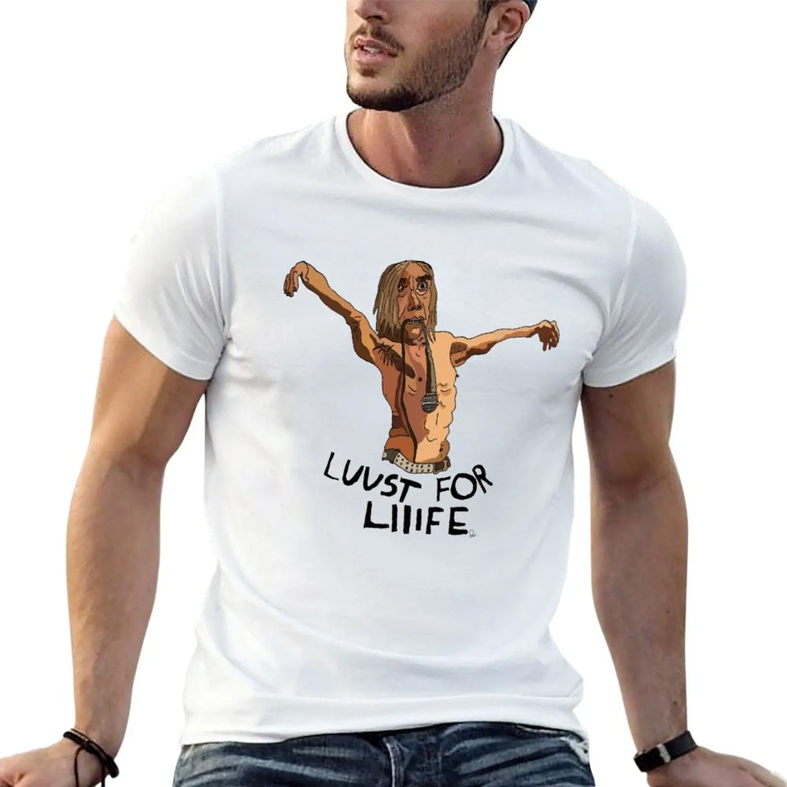 

Luuuuuust for liiiiiiife T-Shirt t shirts for man graphic tees t shirt custom print T-Shirt