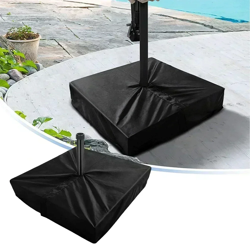 

Базовый чехол для зонта для патио, ткань Оксфорд, квадратный водонепроницаемый уличный базовый чехол для домашнего сада, аксессуар на складе
