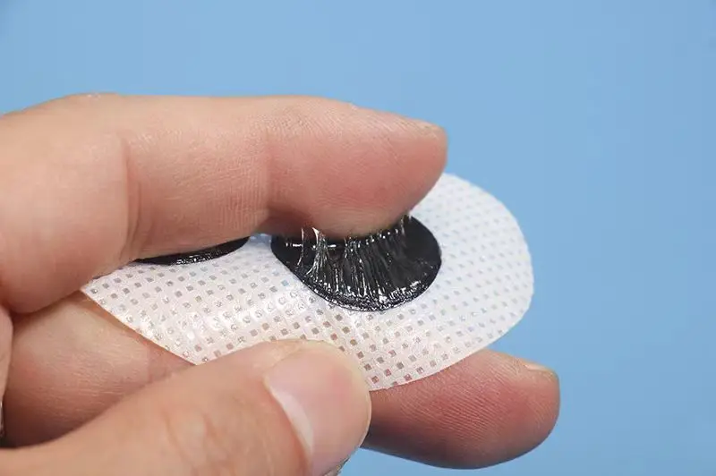 20pcs magnetic snap physiotherapy electrodes patch conductive gel pad for Smart anti-snore stop snore circle device For YA4600