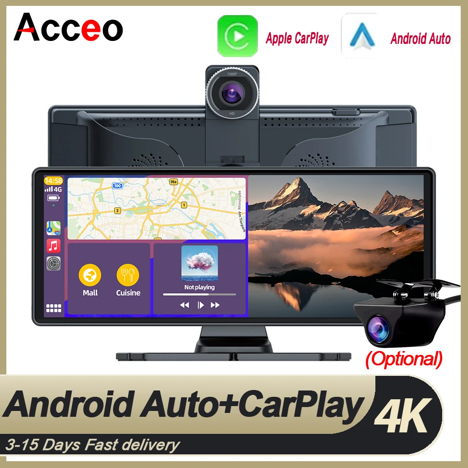 Acceo 4K Dash Cam 1… - image