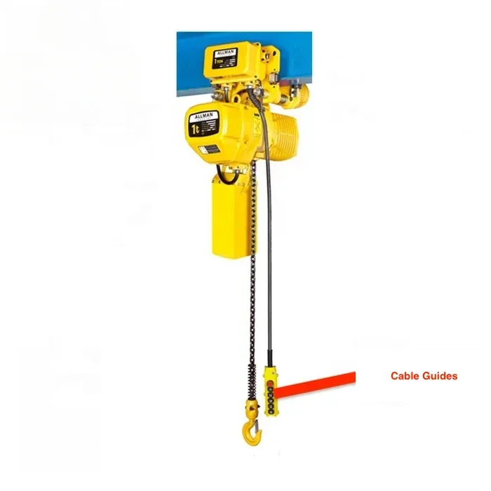 ألمان كفاءة عالية 1 طن تحميل 3M رفع الارتفاع رافعة سلسلة كهربائية
