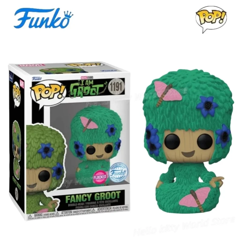 Original Funko Pop Marvel Guardians Of The Galaxy Groot Figures Model Inyl Collect Souvenirs Limited Edition Sculpture Doll Toy - Image 3