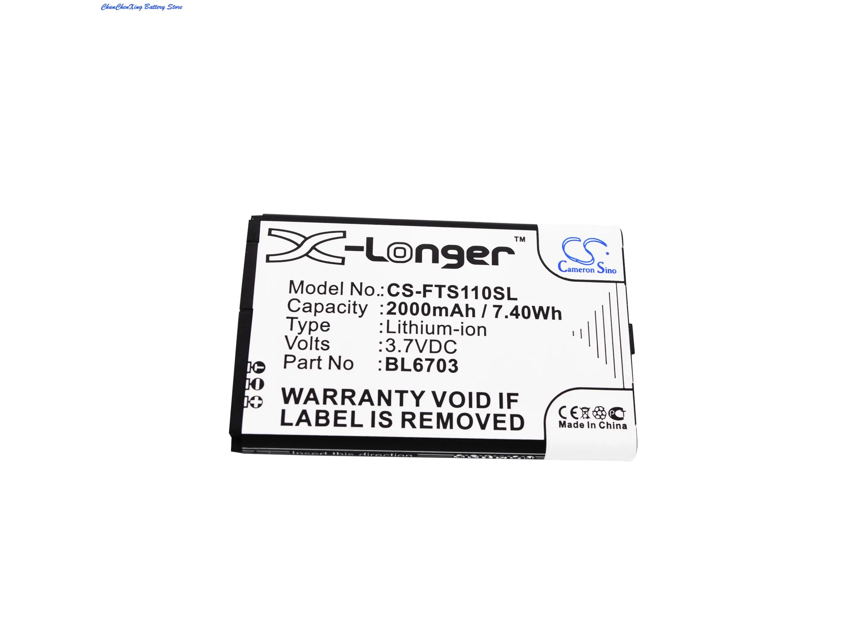 2000mAh Battery BL6703 for Fly TS110