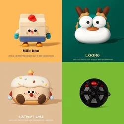 For Samsung Galaxy Buds FE Case Cute Cake Samsung Galaxy Buds2 Pro Silicone Soft Case Cartoon Buds Pro Buds2 Protective Cover