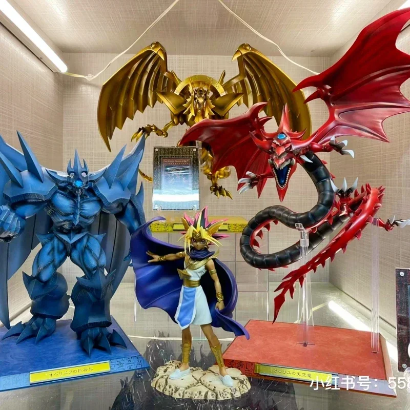 Yu-gi-oh! The God Of Obelisk Anime Figure Obelisk The Tormentor Figure Manga Yugioh Statue Model Doll Collectible Model