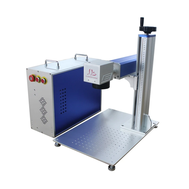 Fiber Laser Nameplate Marking Machine for Stainless Steel New and Supports Graphic Format