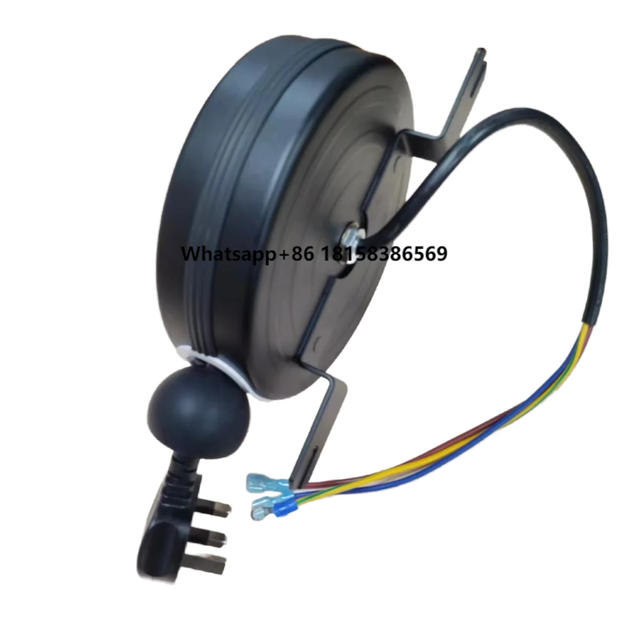 

3.5M UK Plug 13A 250V Mini Power Cable Reel Extension Cord With Retractable Power Reel