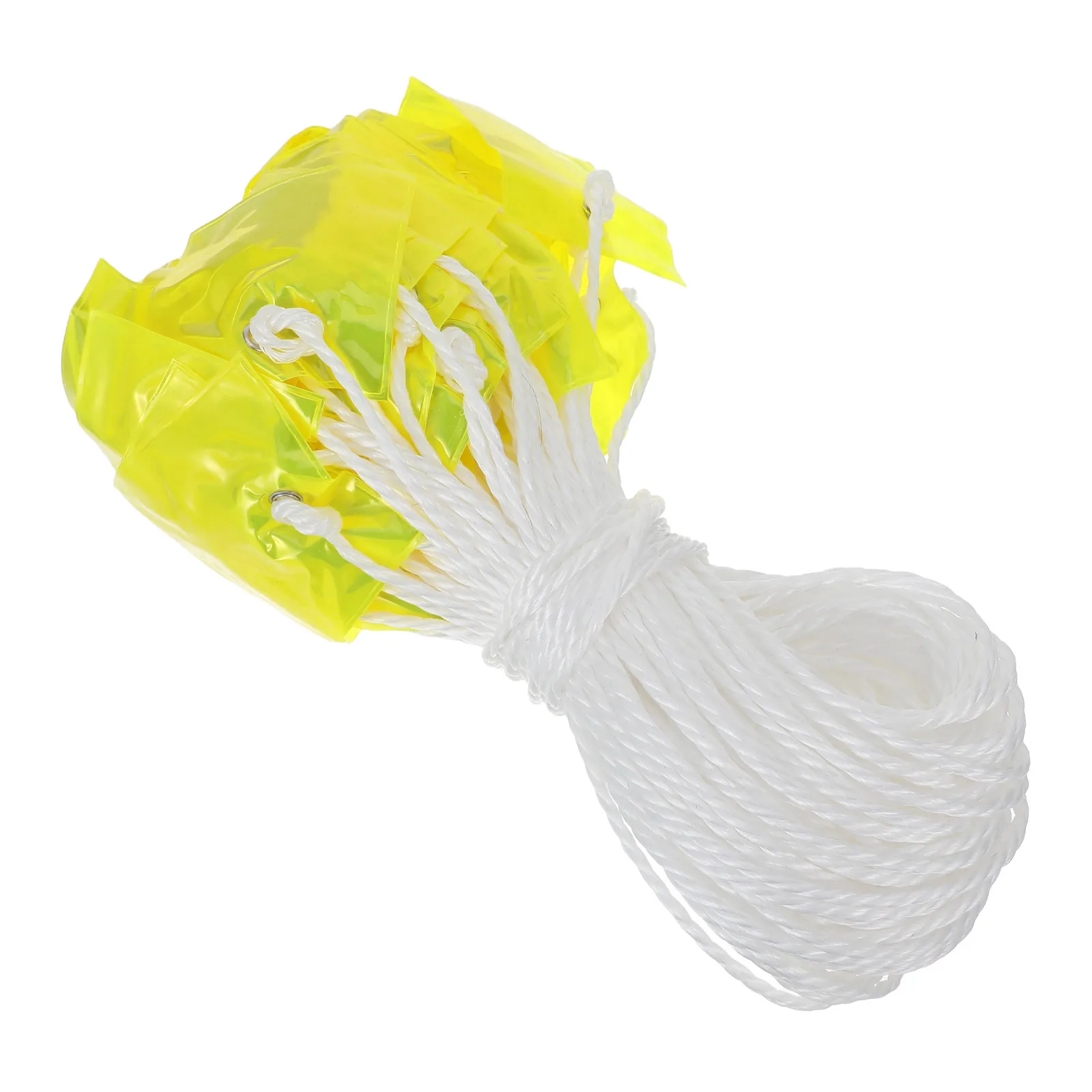 Reflective Yellow Safety Flag PVC Mesh Banner for Traffic Control Construction Sites Road Warning Signs Truck Trailer Towing