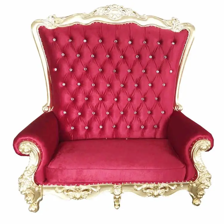 

Plastic Sofa Wedding Wooden Royalty Salon Gold Styling Santa Silver And White Royal Throne Chaise Lounge Chairs