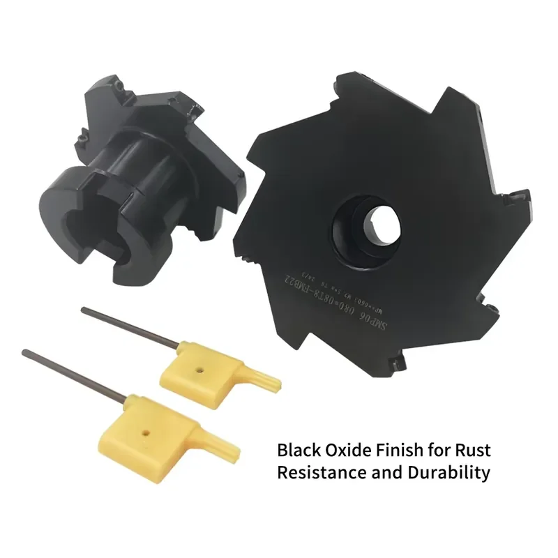 

Indexable Three-sided Milling Cutter, T-slot SMP Disc Tool Holder, MPHT Inserts, Machining Diameter 63-160 mm