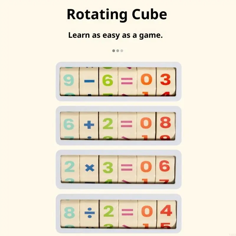 Đồ chơi học toán Y88D có số chuyển và thiết kế lưu trữ dành cho lứa tuổi 3+