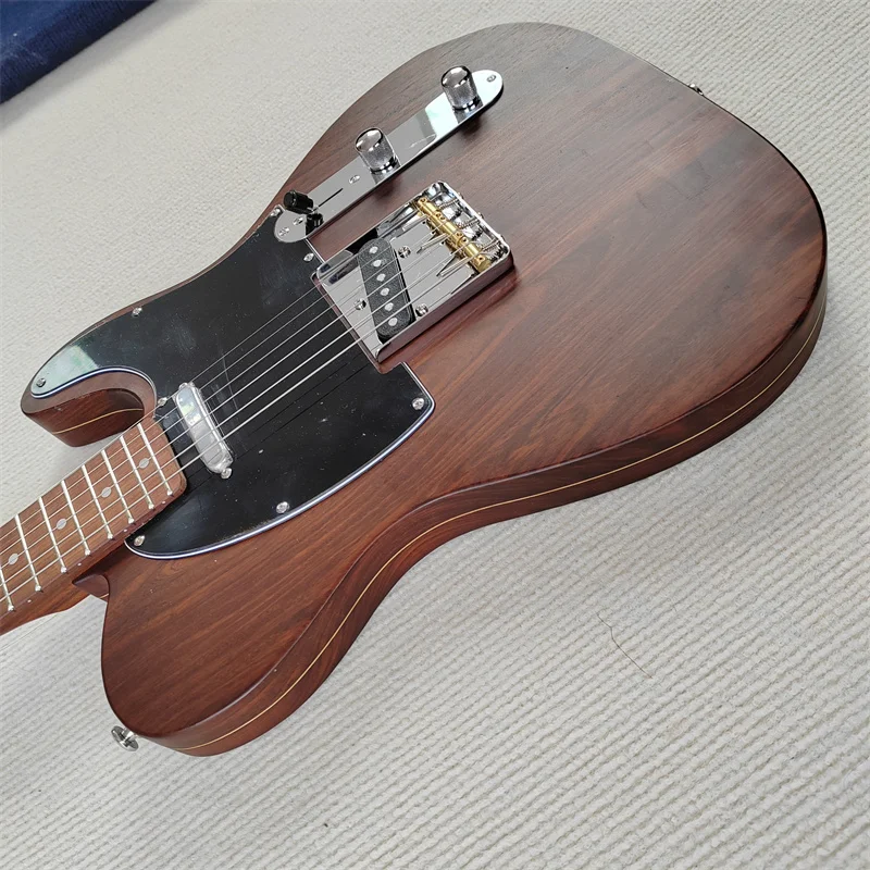 Custom Pure Rosewood Electric Guitar, 6 String, In Stock, Can Customize Color