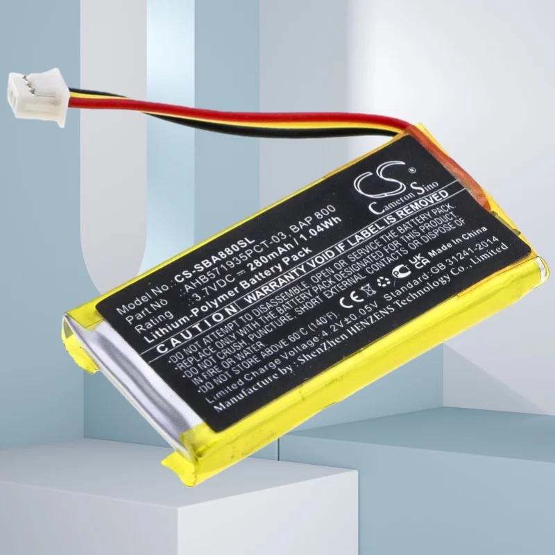 100% New 3.7V 280Ma… - image