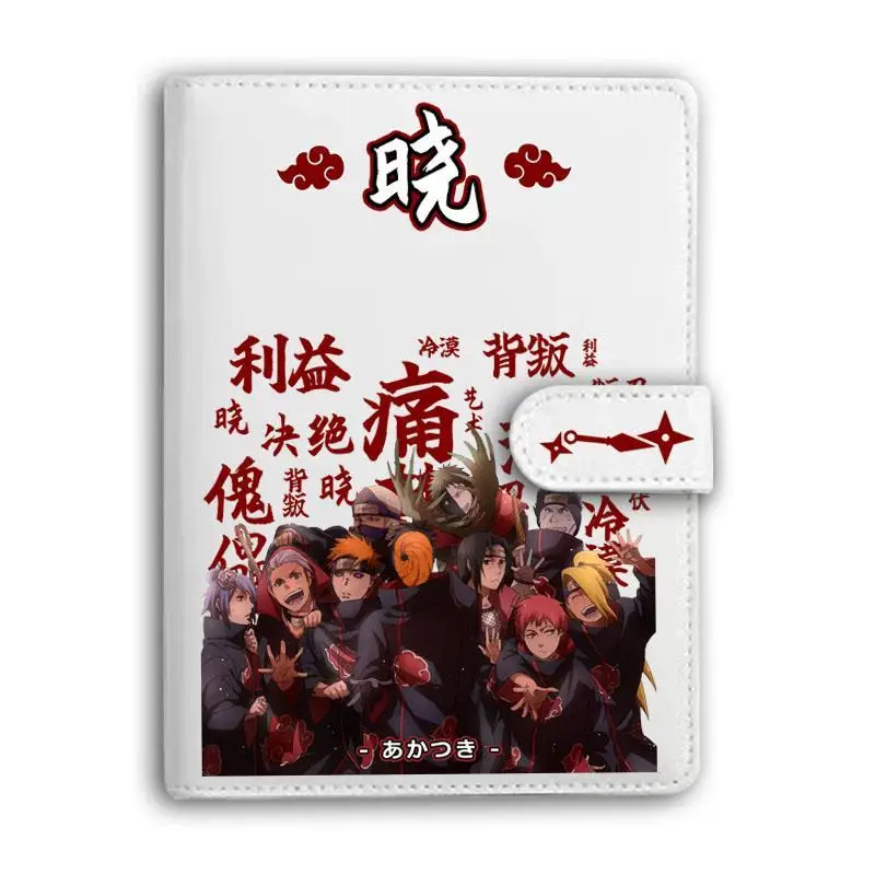 NARUTO Uzumaki Naruto Uchiha Sasuke creative anime movie hard-shell thickened diary cartoon personality student binder notebook