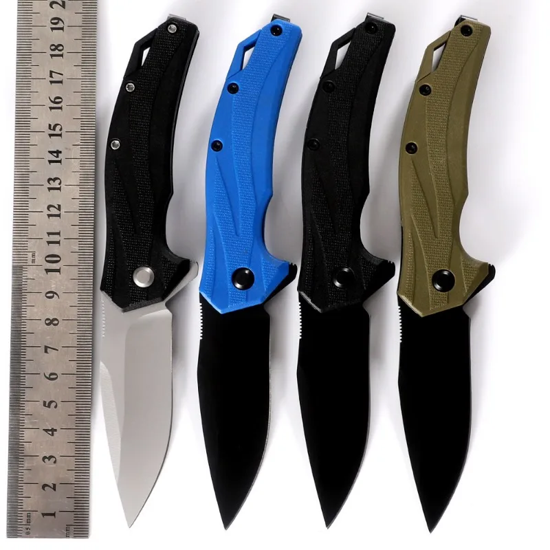 

New 1645 Outdoor Camping Folding Knife 8CR13 Blade Nylon Fibre Handle Pocket Survival Tactical Hunting Utility Knives CED Tools