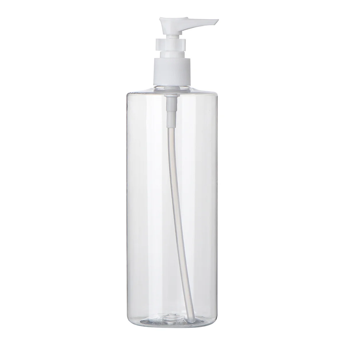 

3Pcs 500Ml Space Saving Bathroom Bottle Transparent Bpa Free Plastic Container for Lotion Shampoo Bodywash No Leak