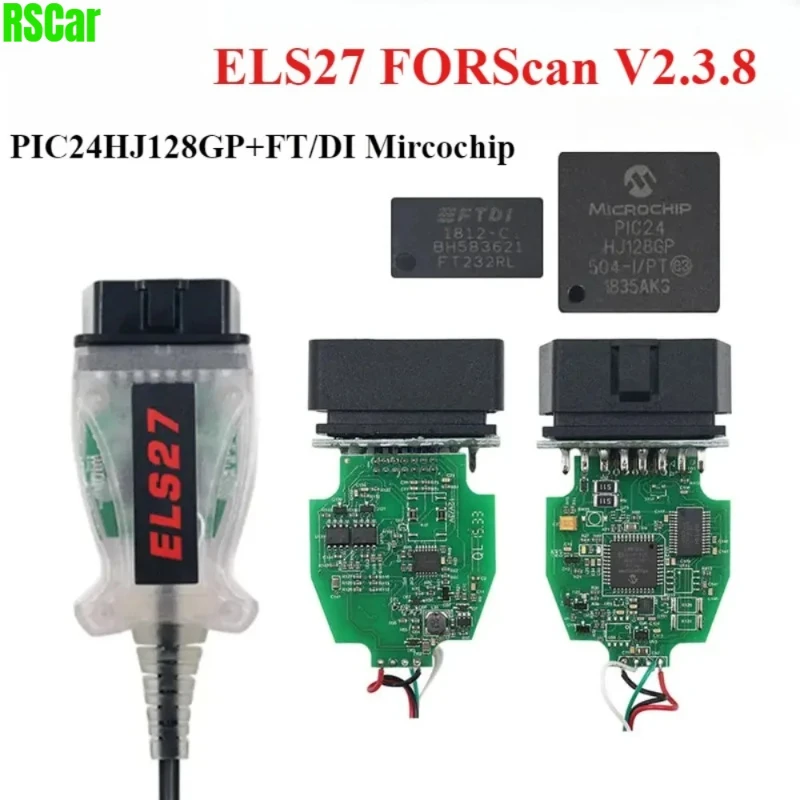 

Новое полное программное обеспечение ELS27 V2.3.8 Forscan PIC24HJ128GP Ft/Di для Ford для Mazda, диагностическое программное обеспечение, многоязычные инструменты для сканирования