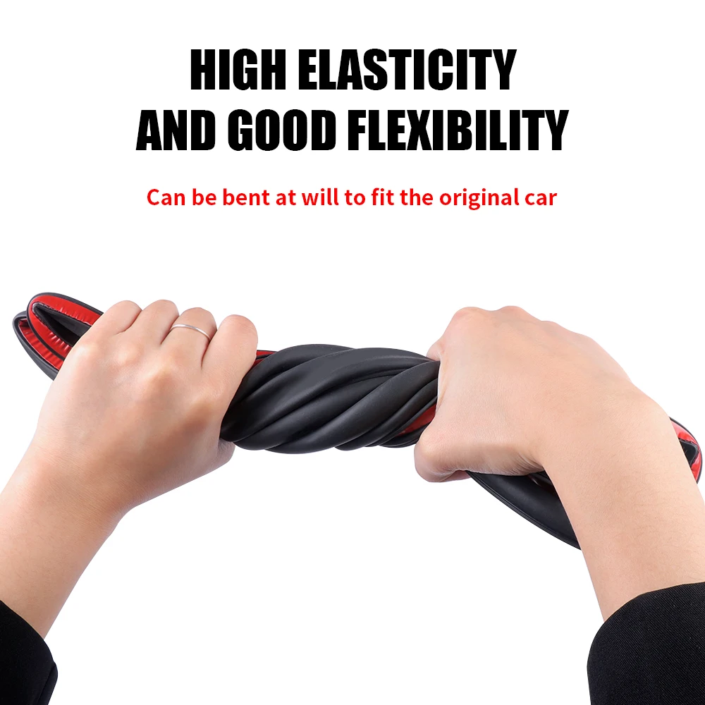For Tesla Model 3 Y 2017-2023 Rubber Door Seal Strip Kit Hood Trunk Sunroof Weatherstrip Soundproof Dustproof Car Accessories