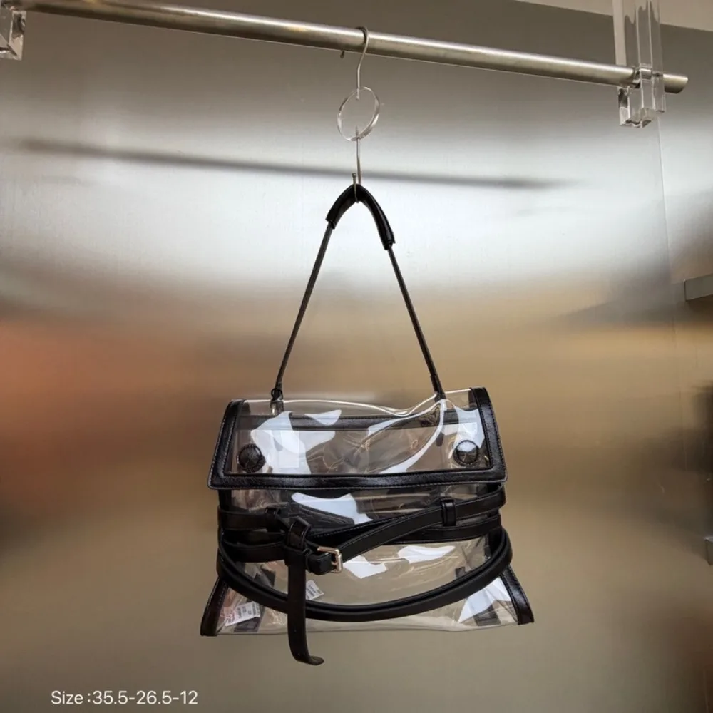 

2026 New Fashion Versatile Shoulder Crossbody Bag Women's Large Capacity Handbag Premium Niche Design Jelly Unique Texture