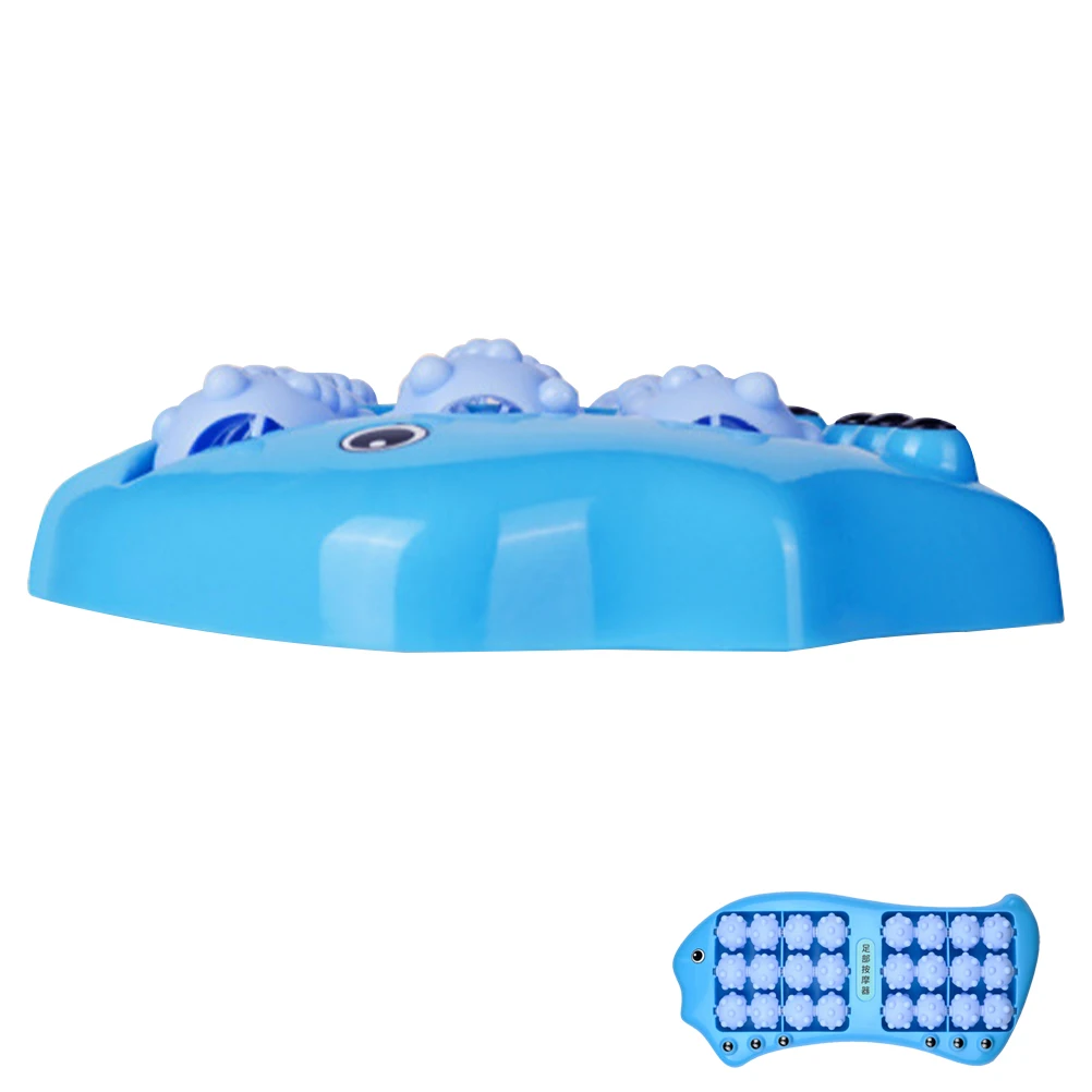 

Портативный роликовый массажер для ног, гладкий пластиковый массажный инструмент для тела, для ног, спины, рук, снятия мышечного напряжения, компактный, для путешествий, акупунктурная терапия