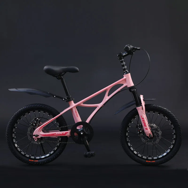 Manufacturer Wholesale New Children's Bicycle Magnesium Alloy Integrated Frame Ultra Light Portable Single Speed Shock Absorptio