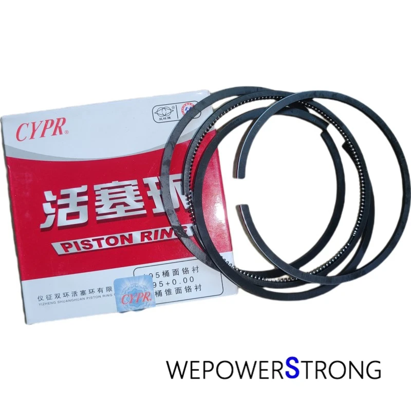 Piston Rings Set Fits for Changchai Or Similar ZS1100 1105 1110 L24 L28 1115 1125 1130 Single Cylinder Water Cool Diesel Engine