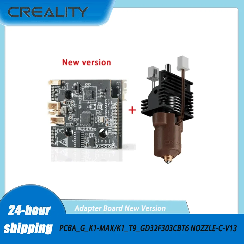 Creality PCBA_G_K1-MAX/K1_T9_GD32F303CBT6 NOZZLE-C-V13 Adapter Board New Version Set Original Replace 3d Printer Parts for K1