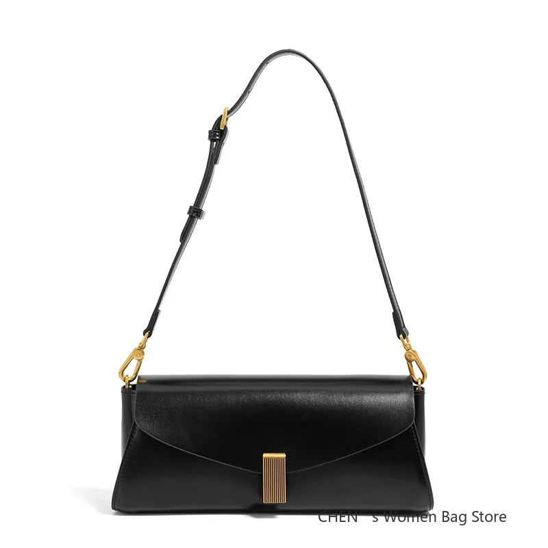 

2025 New Women's Genuine Leather Crossbody Bag - Elegant & Versatile for Commuting, Ladies' Trendy Shoulder Purse