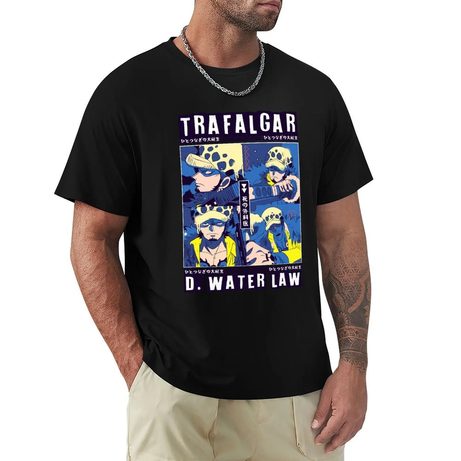 

Mens Best Trafalgar Law Walls 1 Gifts For Movie Fans T-Shirt gifts for boyfriend plus size tops heavyweights mens workout shirts