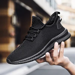 Fashion Sneakers Lightweight Men Casual Shoes Breathable Male Footwear Lace Up Walking Shoe Mesh Sport Running Sneaker