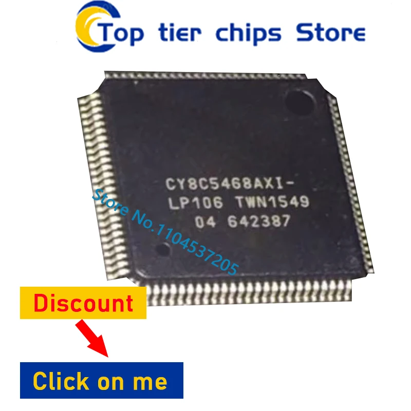 

1PCS CY8C5468AXI-LP106 CY8C5468AXI CY8C5468 QFP