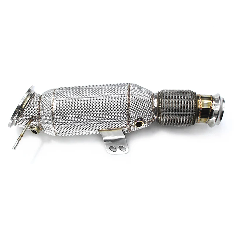 

Downpipe for M340i B58 3.0T 2014-2022 Engine Stainless Steel Turbo Manifold Header with Catalyst Heat Shield Exhaust